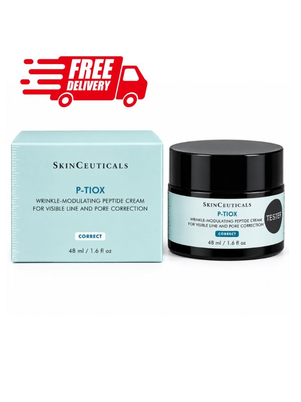 P-TIOX Wrinkle Modulating Peptide cream (Line & Pore) skinCeuticals 48ml / 1.6oz